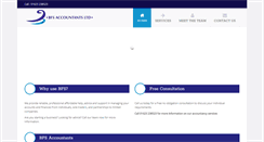 Desktop Screenshot of bfsaccountants.co.uk